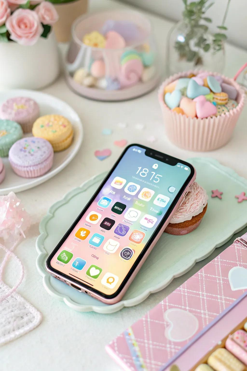 Pastel palettes lend a gentle, soothing ambiance to your digital interface.