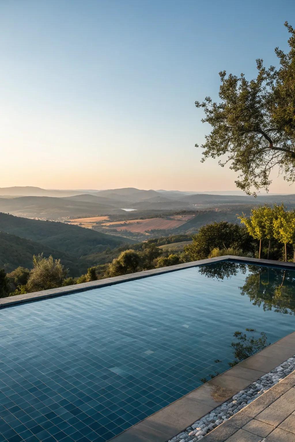 Indulge in the pinnacle of luxury with a stunning infinity pool.