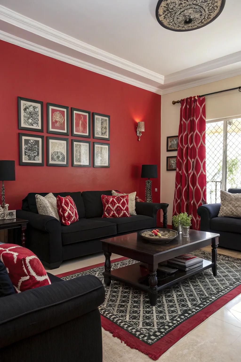 Exploit the allure of striking color juxtapositions.