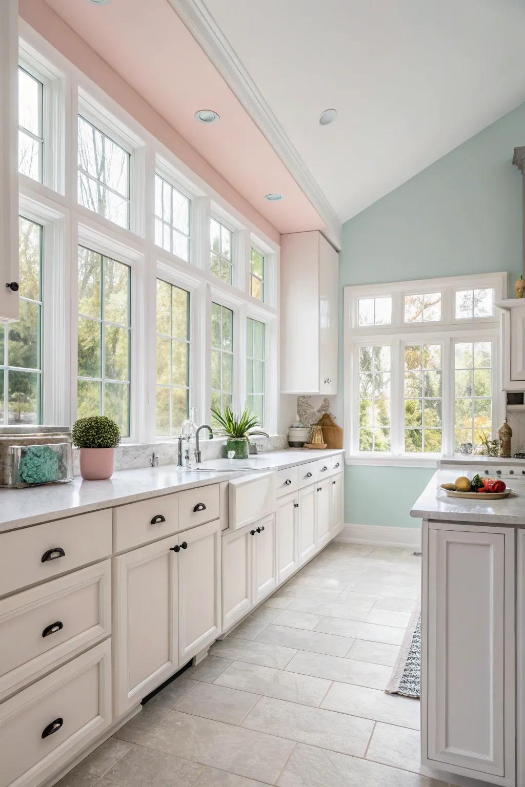 A modern coat of paint can give your kitchen a new lease on life.