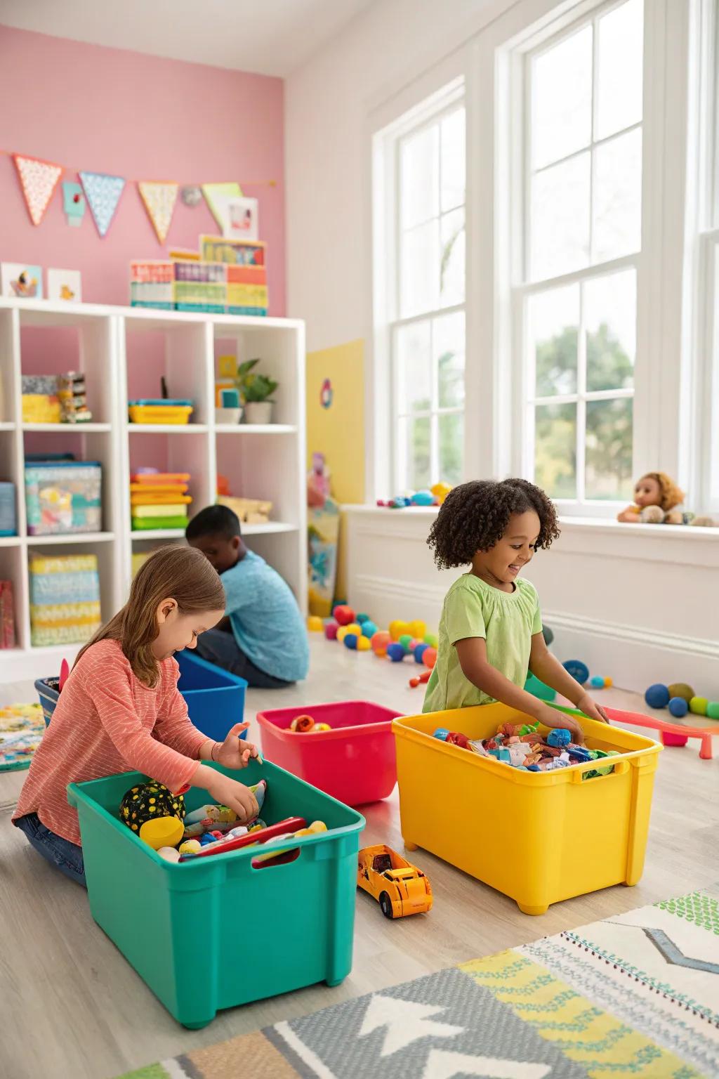 Turn cleanup into an exciting competitive activity.