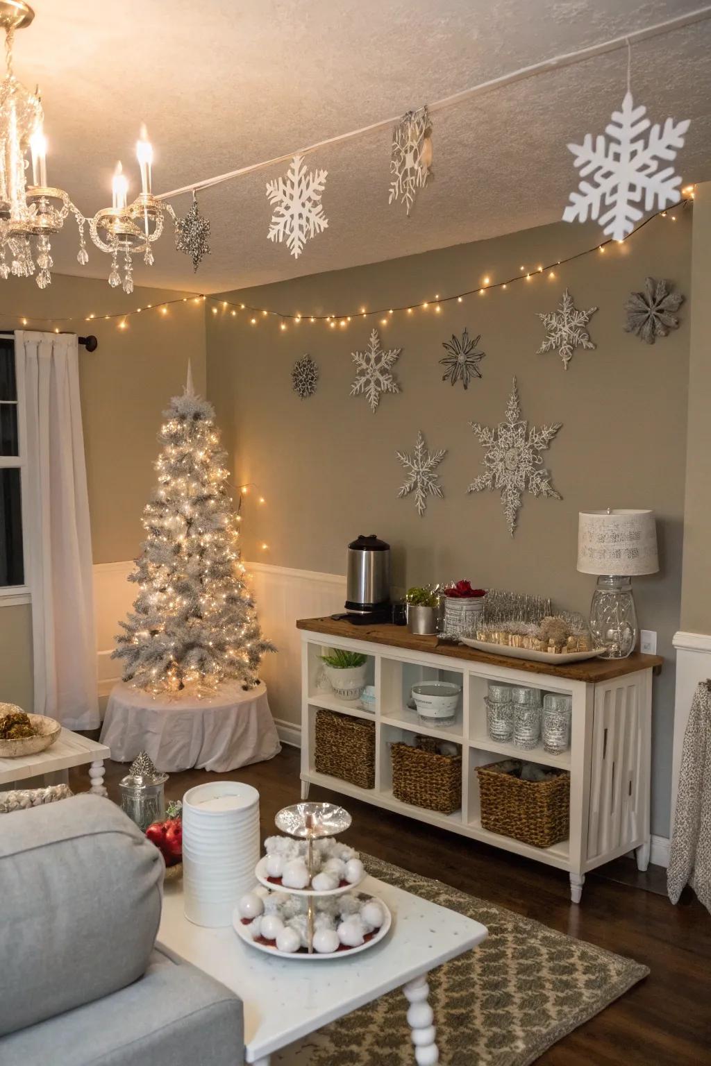 Enter a realm of snowy enchantment with an Icy Wonderland theme.