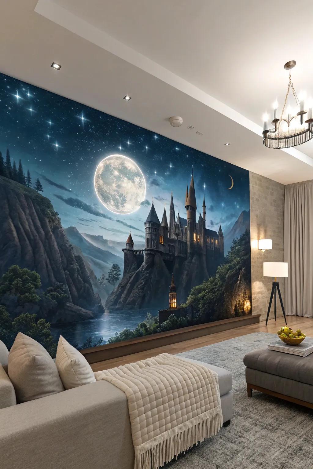 Spectacular murals have the power to transform any space into an enchanting retreat.