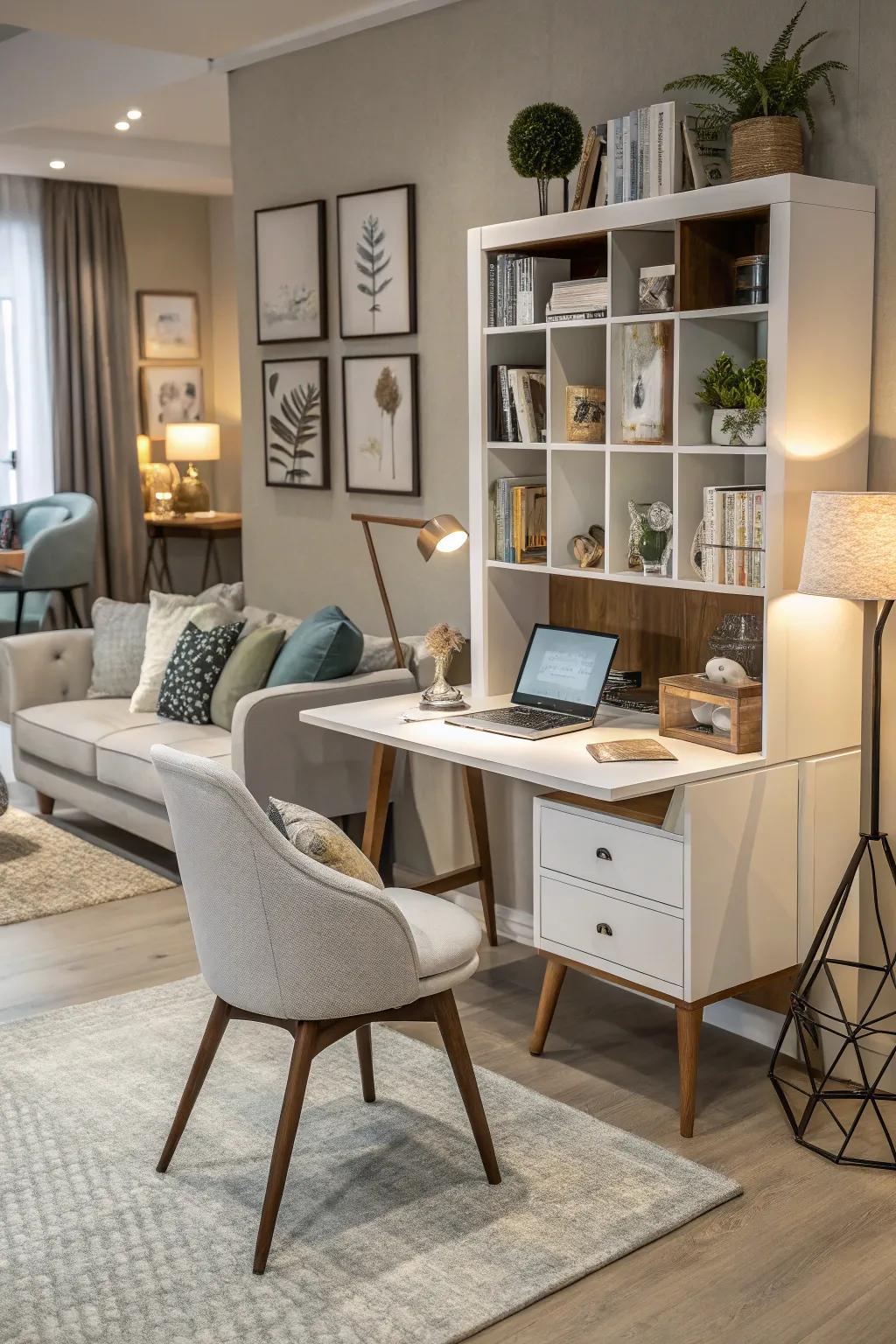 Adaptable furnishings can amplify the spatial efficiency and practicality of your living area.