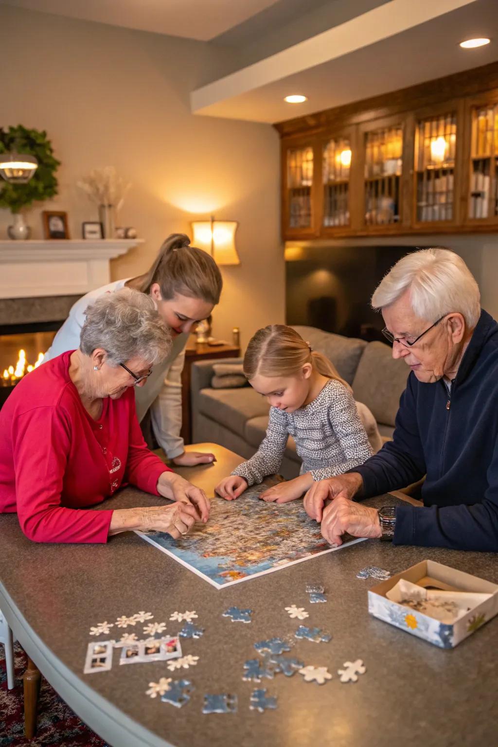 Forge lasting memories with a bespoke family photo puzzle.