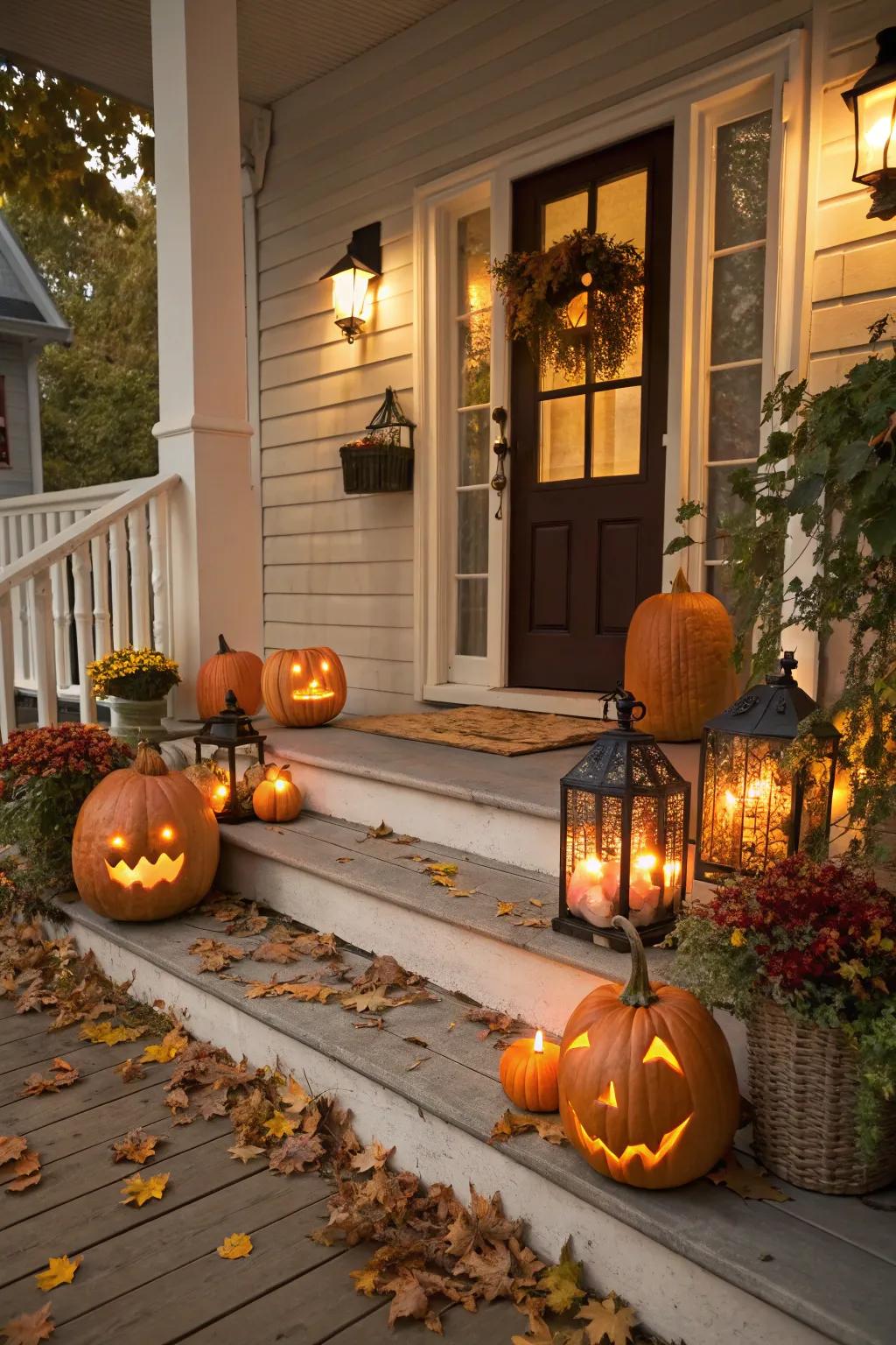 Extend a cordial invitation with a gourd gallery.