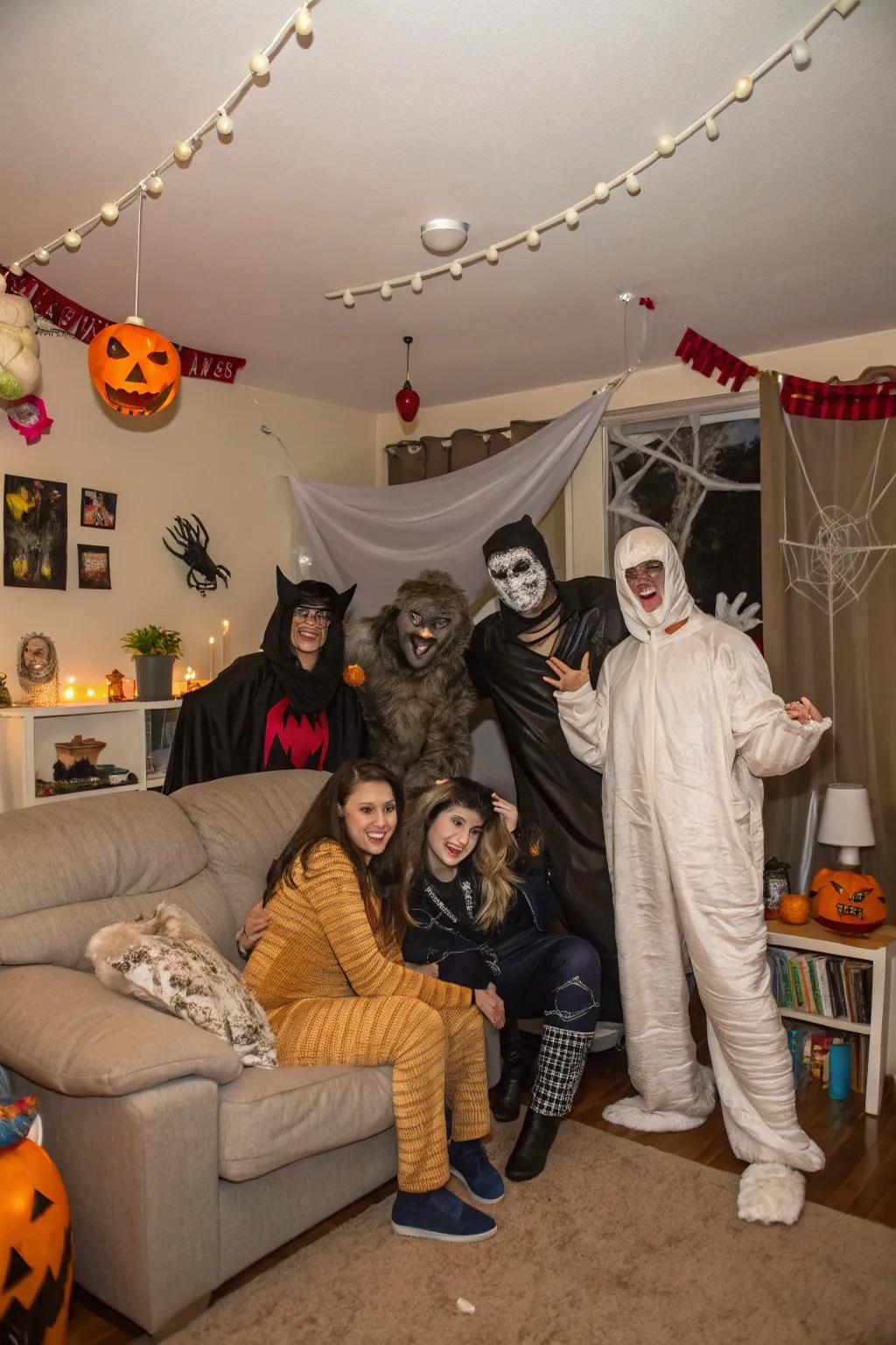 Free your inner creature with a themed dress-up affair.