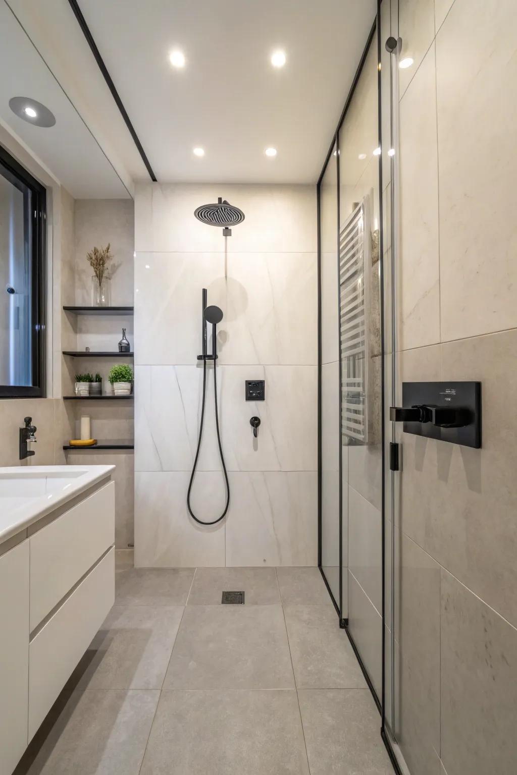 Aqua Spritzer positioned across from the regulators for simple access.