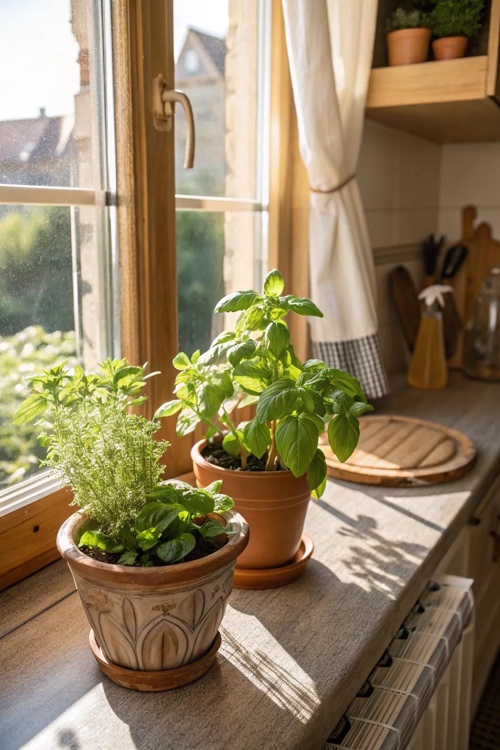 Present the gift of an indoor herb garden to uplift any culinary setting.