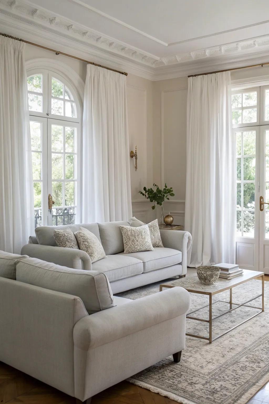 Neutral tones evoke a sense of calm and enduring style.
