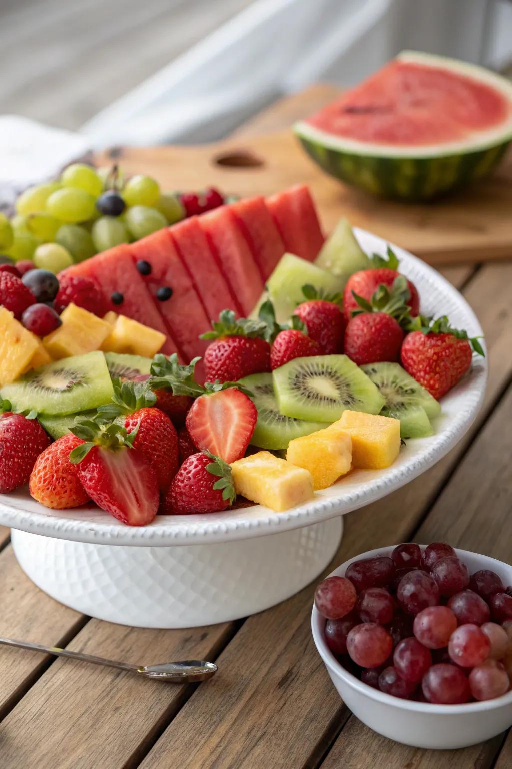 A vivid fruit composition bringing dynamism to your table.