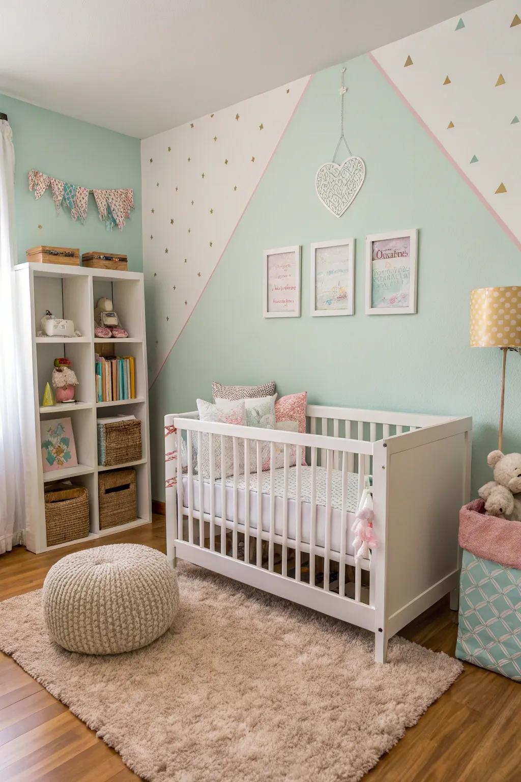 A transformable baby bed easily changes as your child grows.