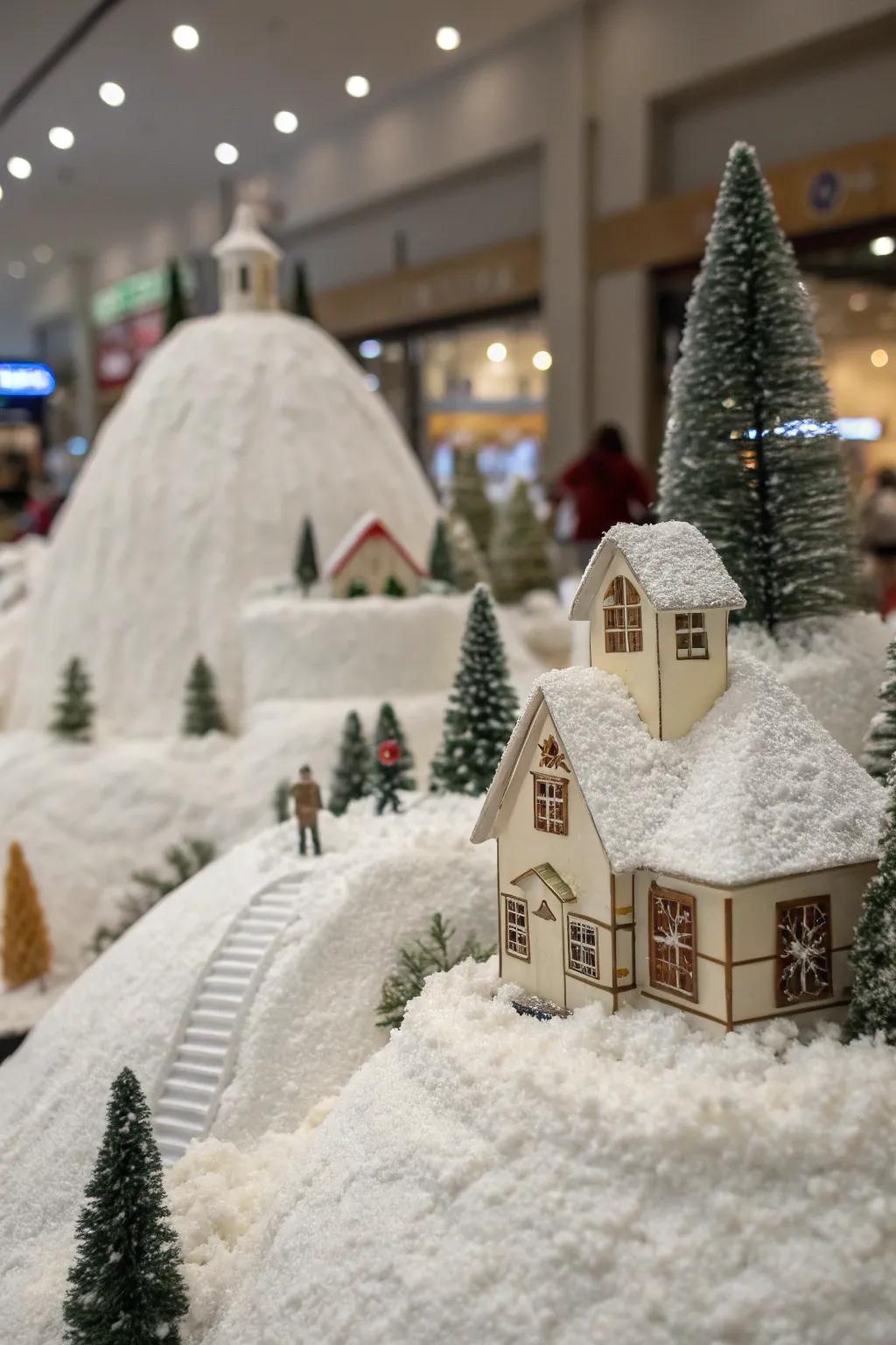 Raise your village for a lively winter tableau.