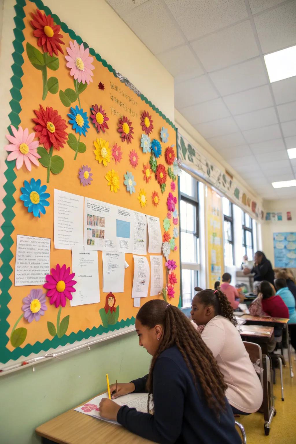 A visual garden of inspiration brings color and positivity into any space.