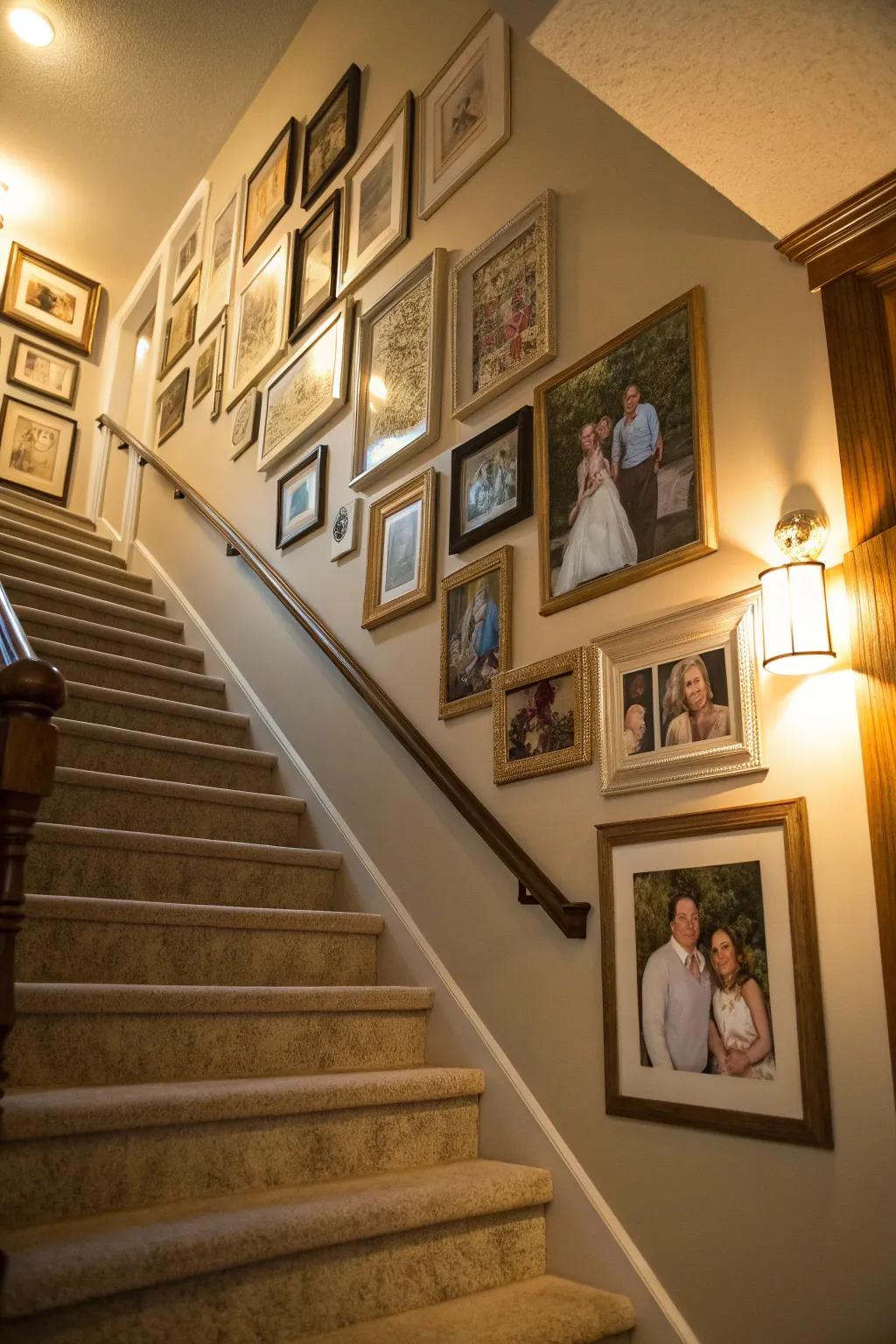 Share your family's story with a gallery wall that captivates and enchants.