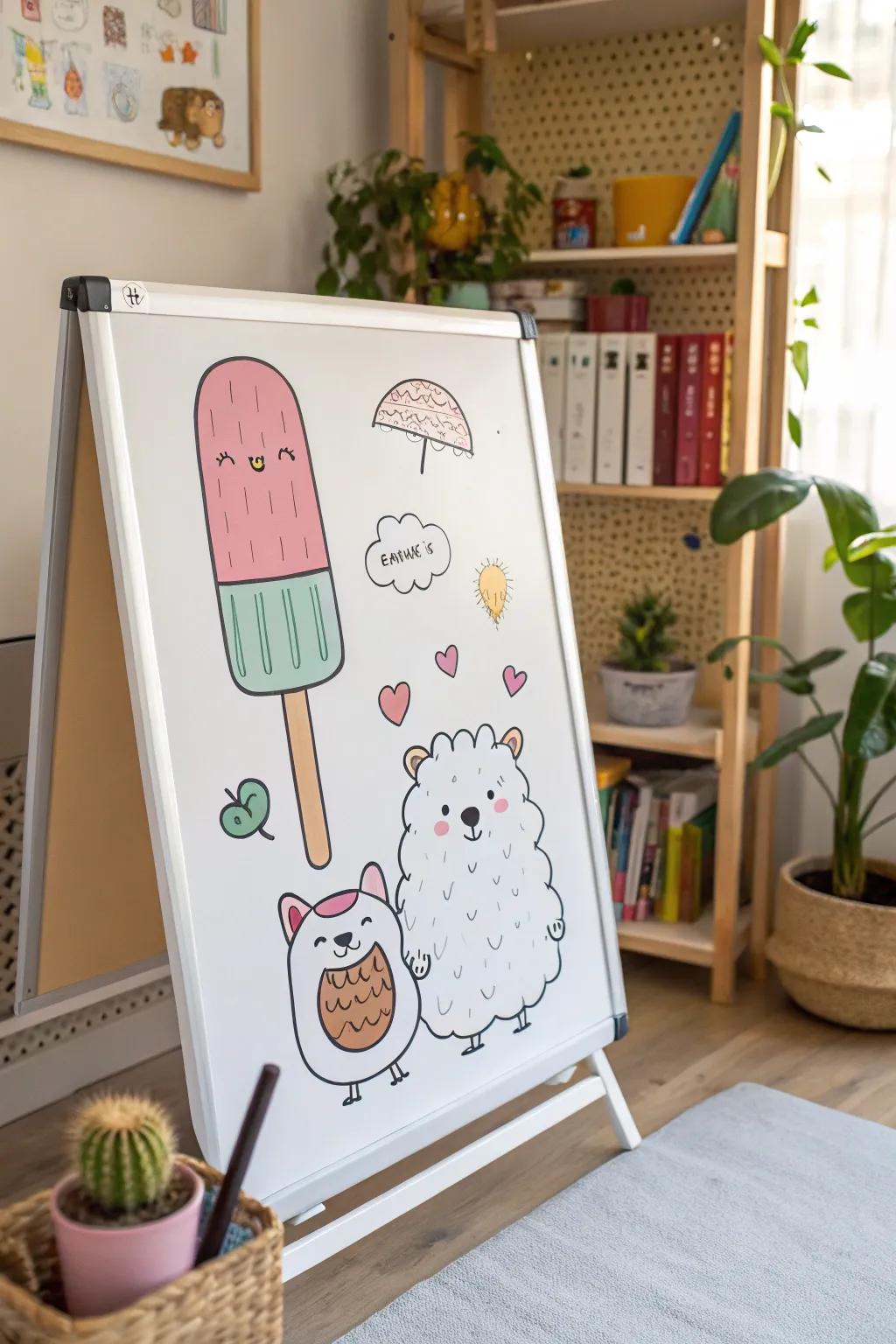 Delightful animated sketches to enliven your work area.