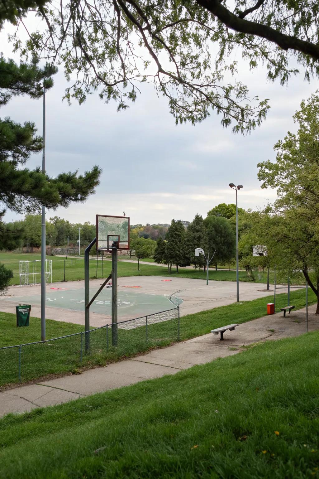 An engaging athletics zone for fun and fitness in the backyard.