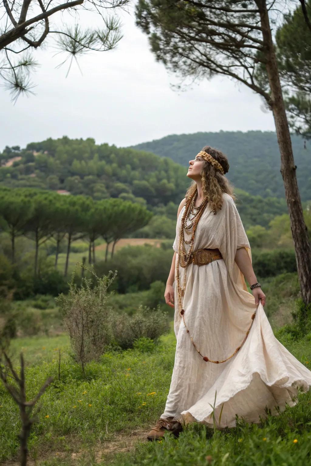 A spirit of bohemian liberation and panache.