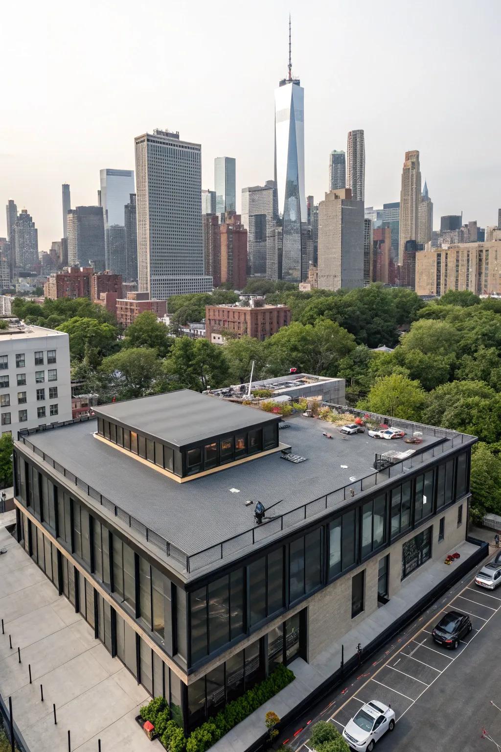 Elasticized roofing offers durability and resistance for flat roofs.