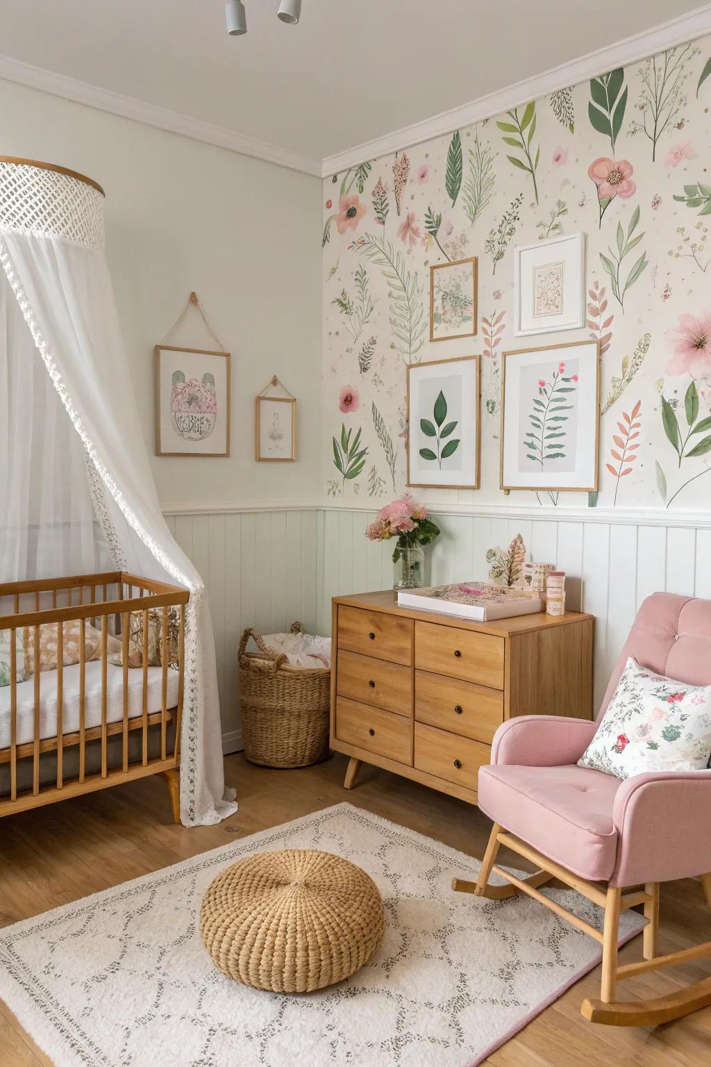 Nature-inspired design introduces a fresh and calming accent.