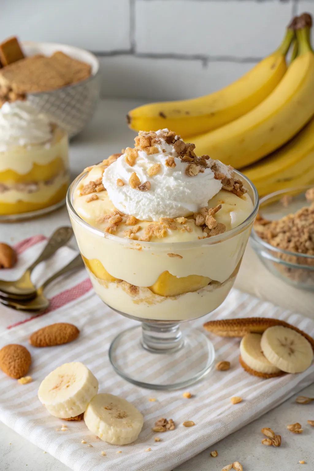 The subtle vanilla ice cream produces a special secret.