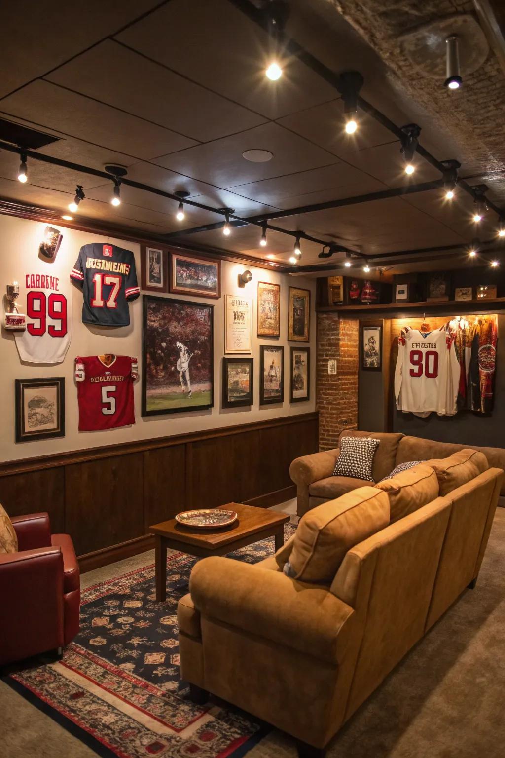 A nostalgic place for those who enjoy sports.