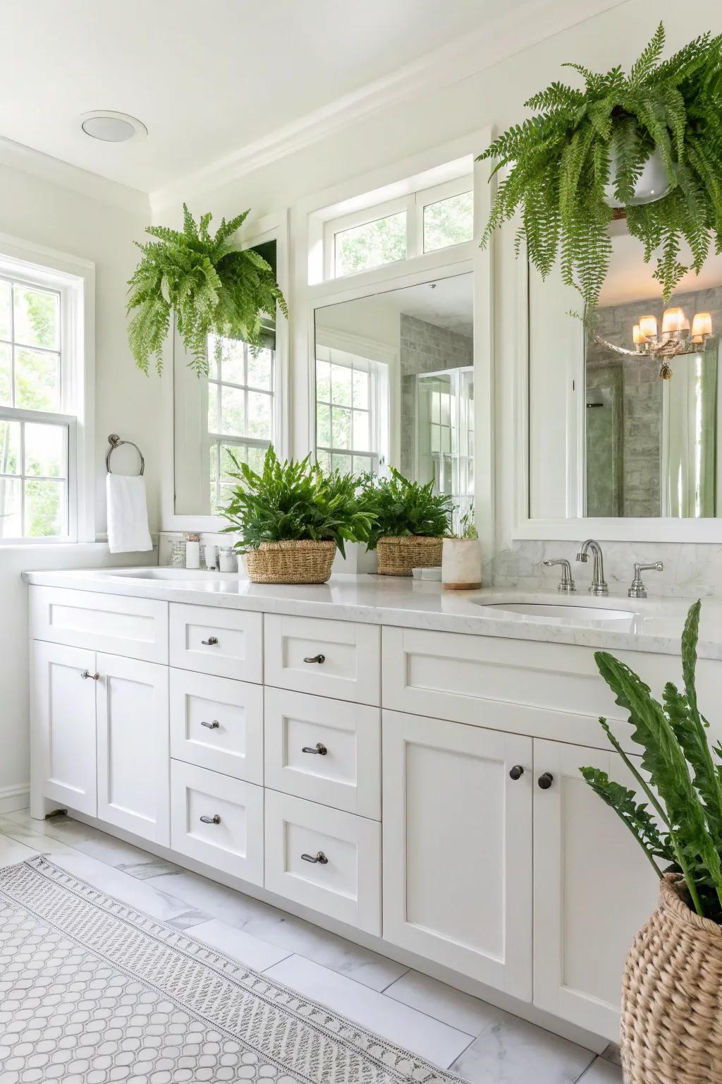 Classic ivory organizers provide versatility that is timeless.