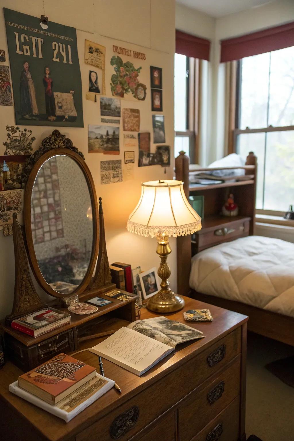 Vintage discoveries enhance distinct character