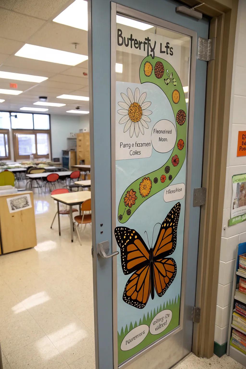 Discover the wonders of metamorphosis with a development cycle display.