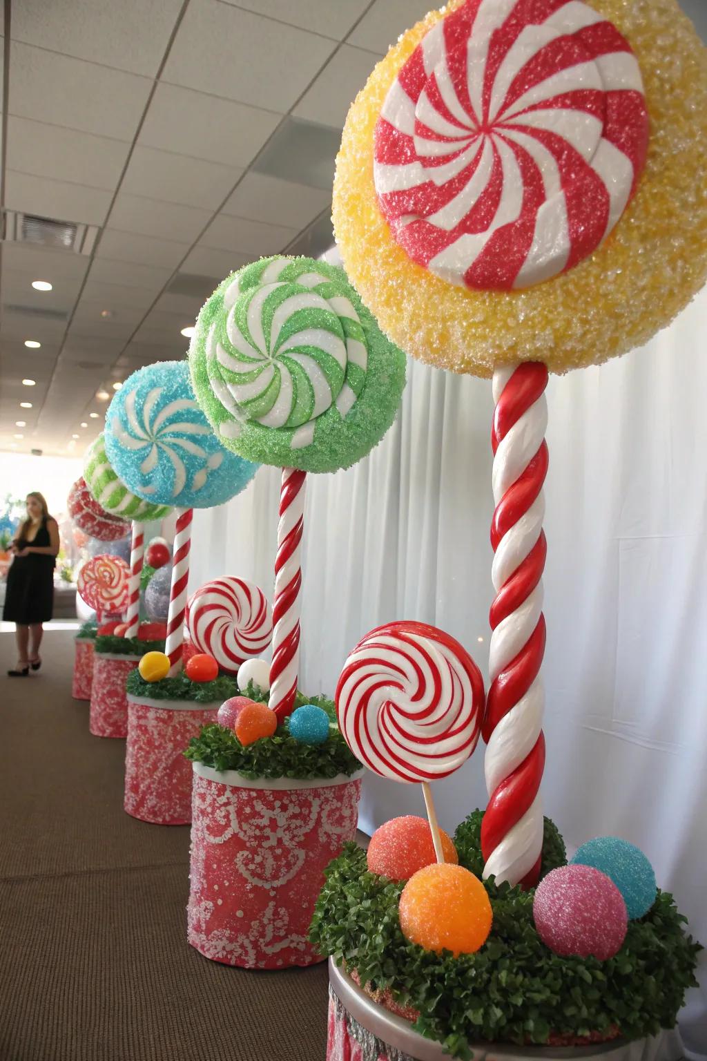 Monumental confectionery replicas fashion attention-grabbing photo opportunities