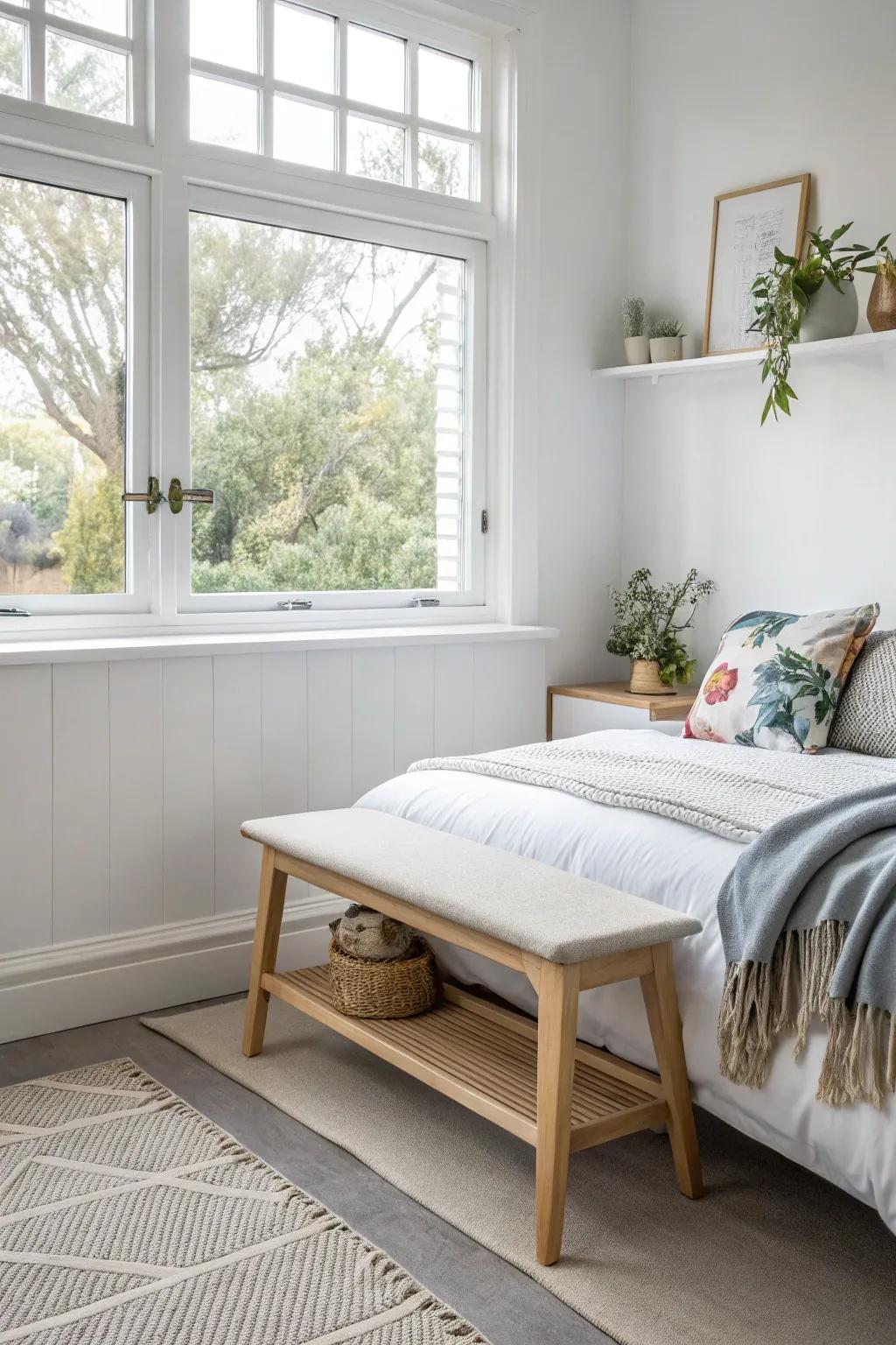 A cozy corner for relaxation.