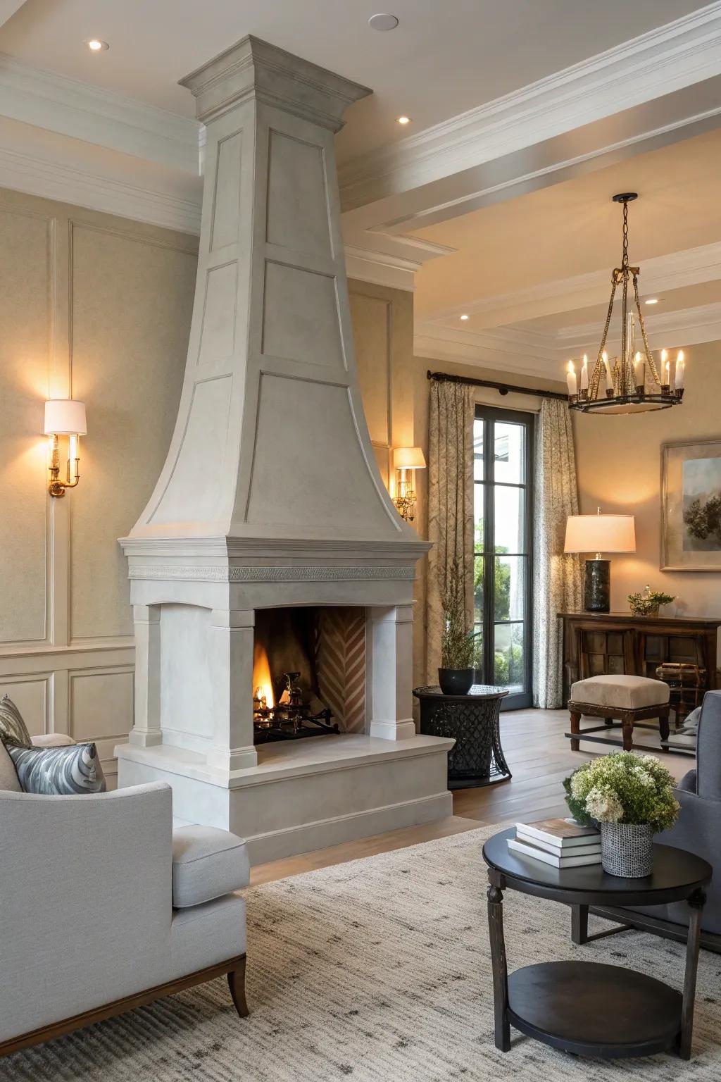 Subtle ash furnishes understated allure, impeccable for a sophisticated area.