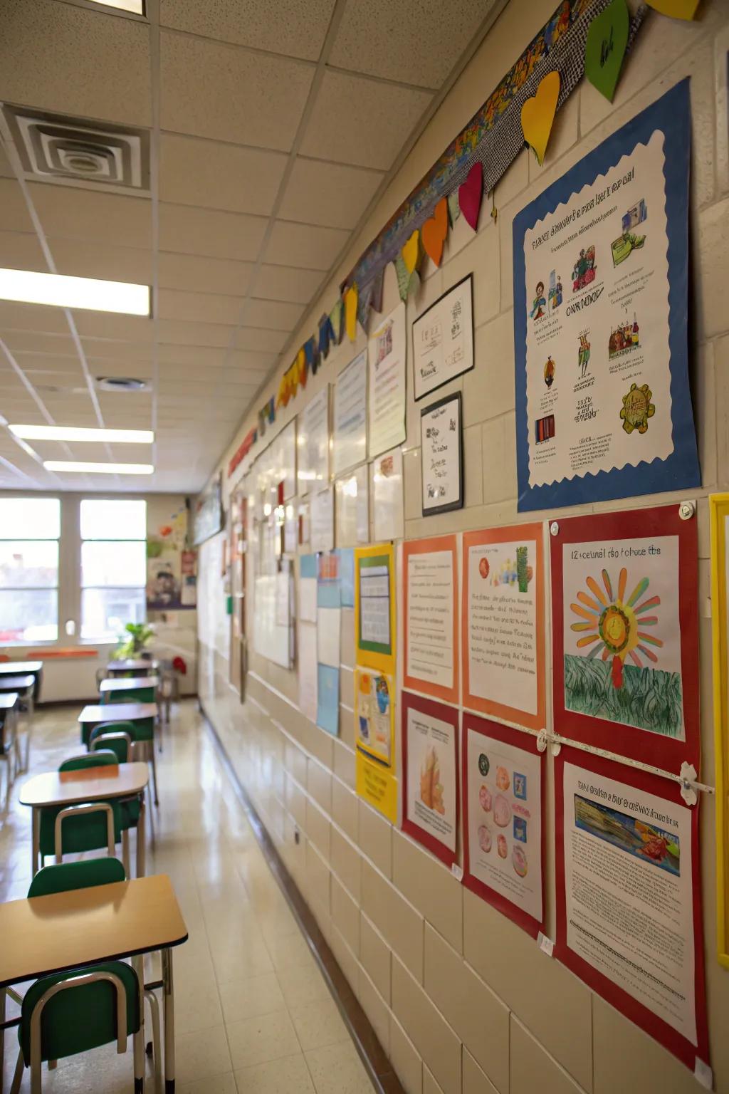 Highlighting student successes boosts pride.