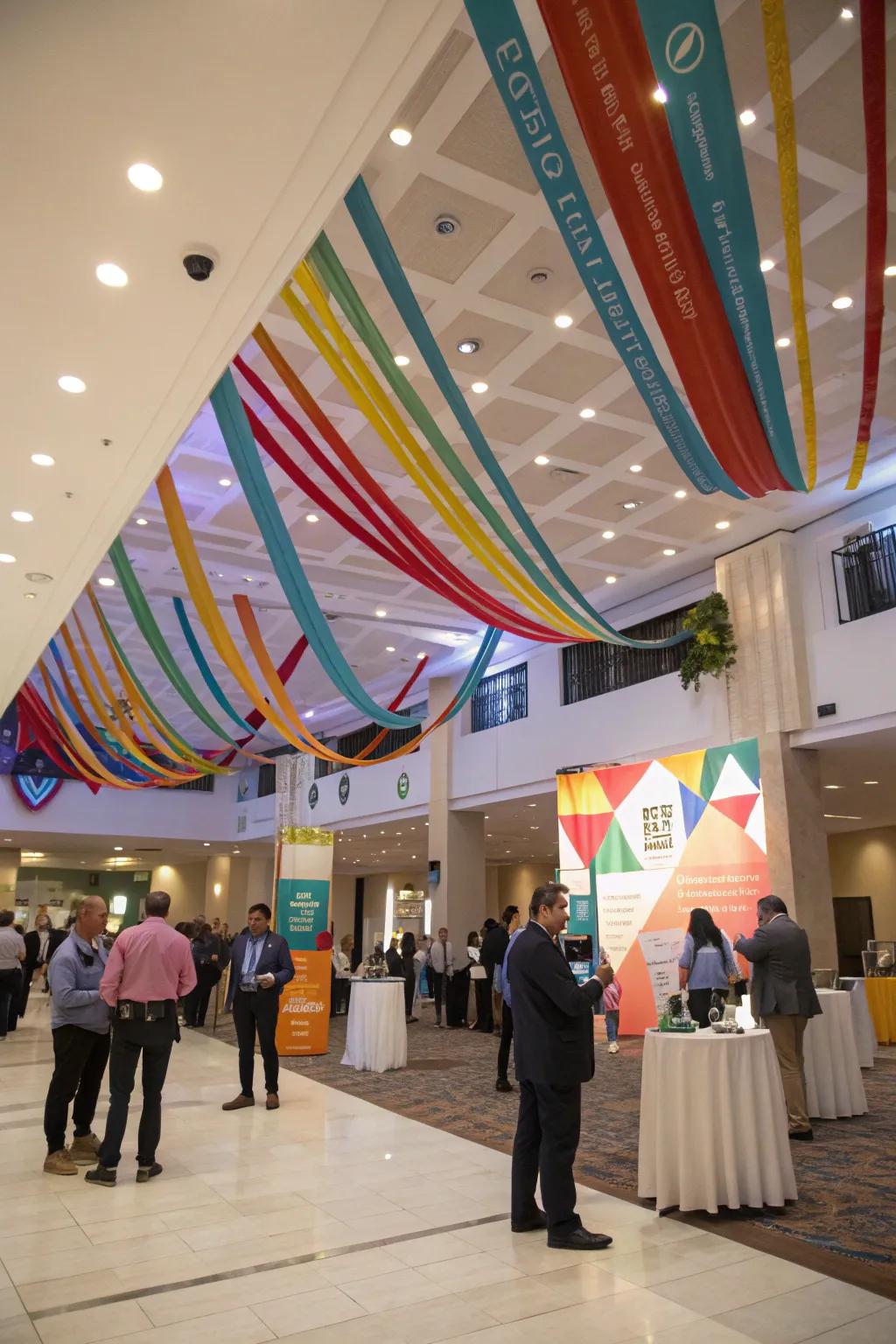 Ceiling highlights introduce a wow-factor to your event.
