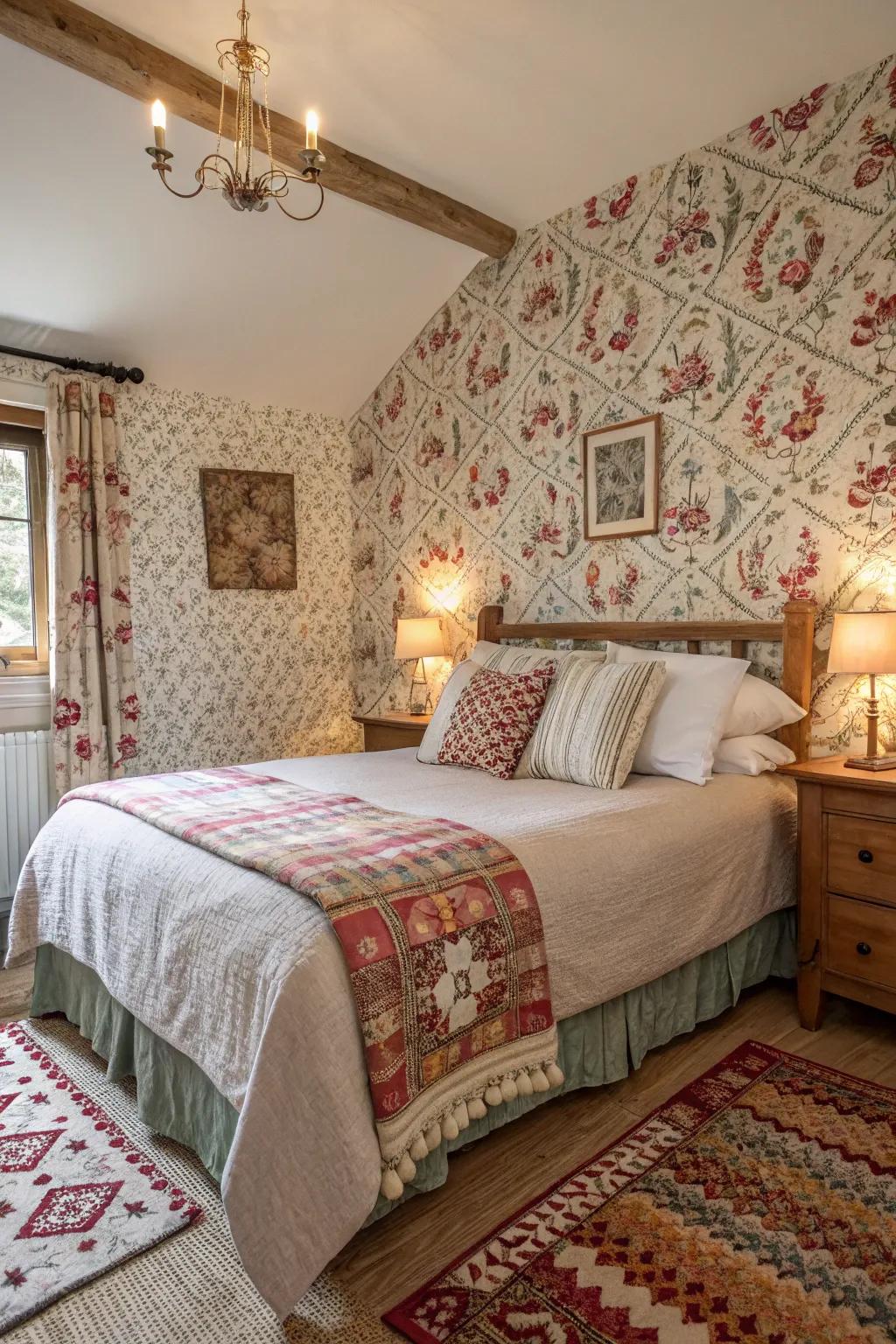 Patterns introduce a surprising and lively essence.