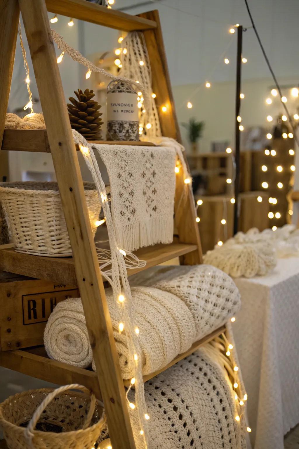 Illuminate your craft fair with enchanting luminous bead strands for a bewitching impression.