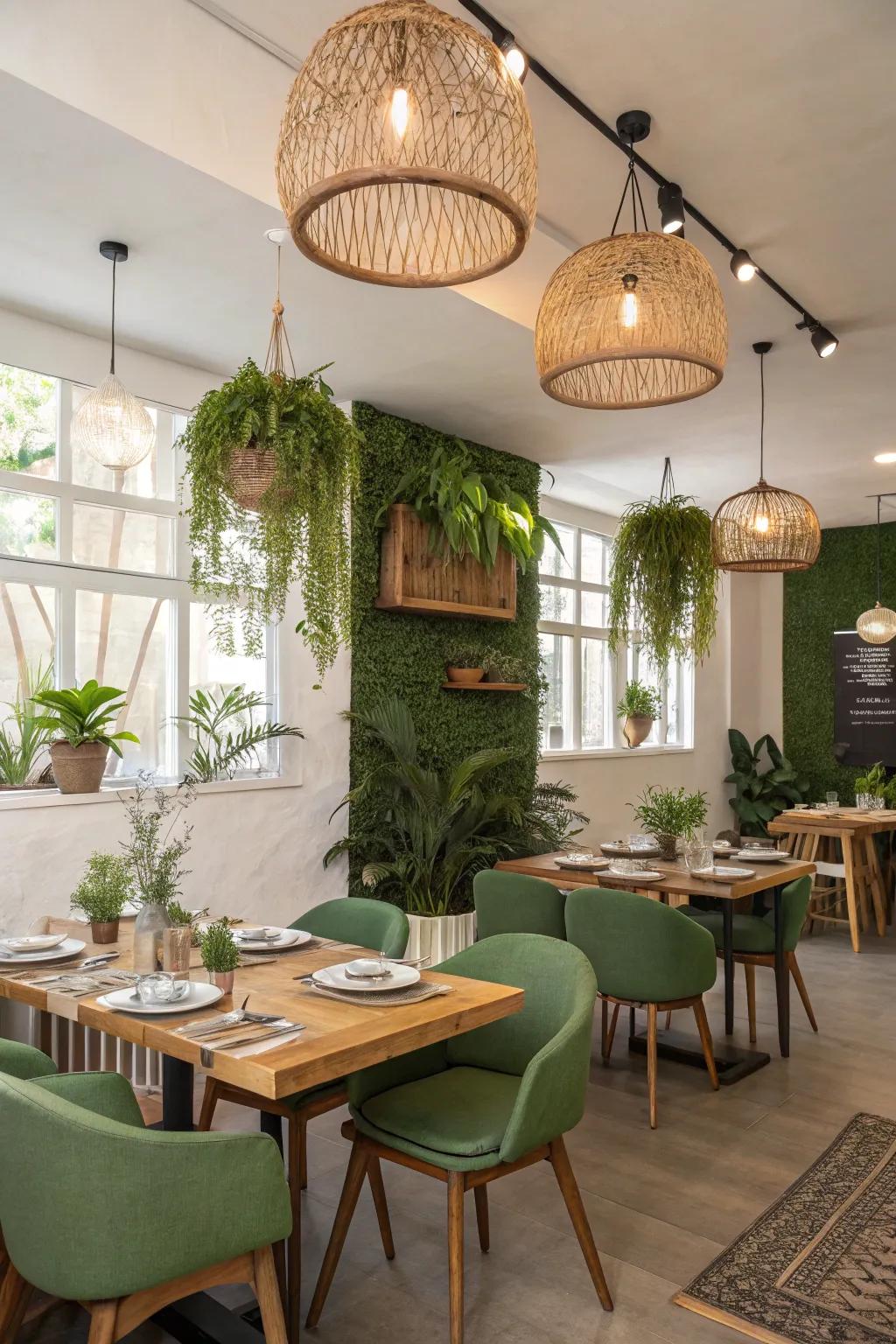 Eco-conscious units offer a sustainable yet stylish lighting solution.