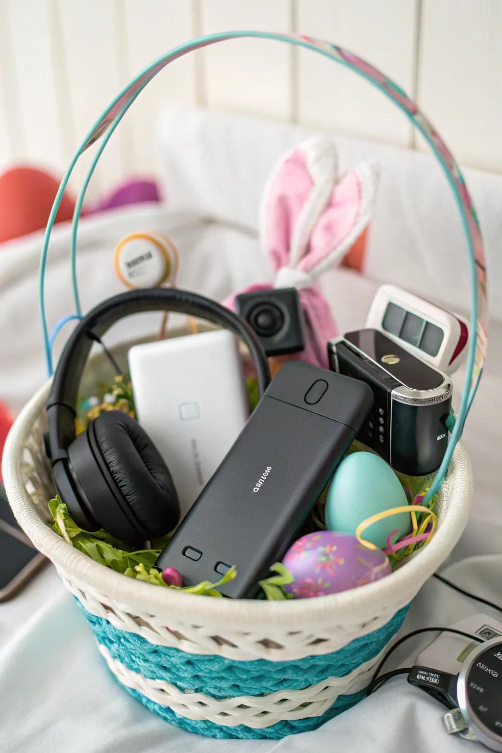 Keep devices charged and prepared for use.