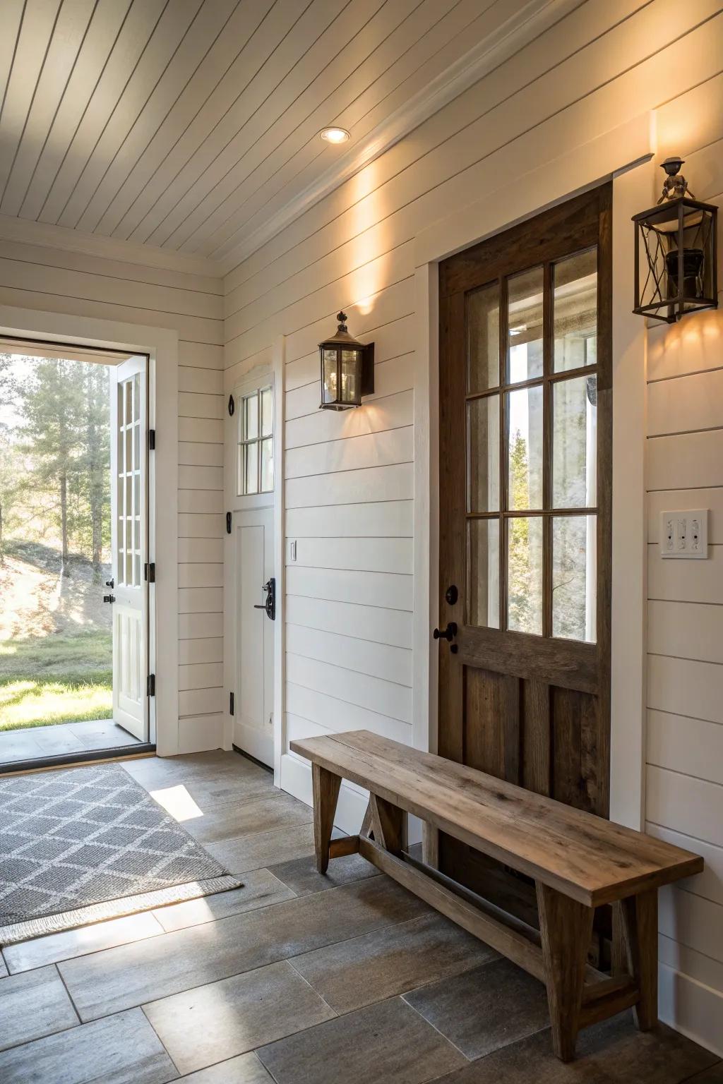 Lapboard facades proffer timeless appeal.