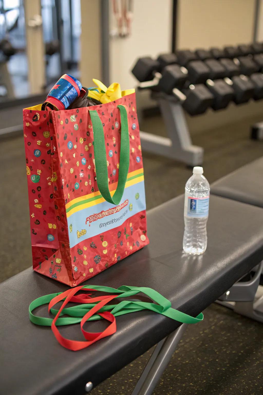 Show your support for her physical goals with flair.