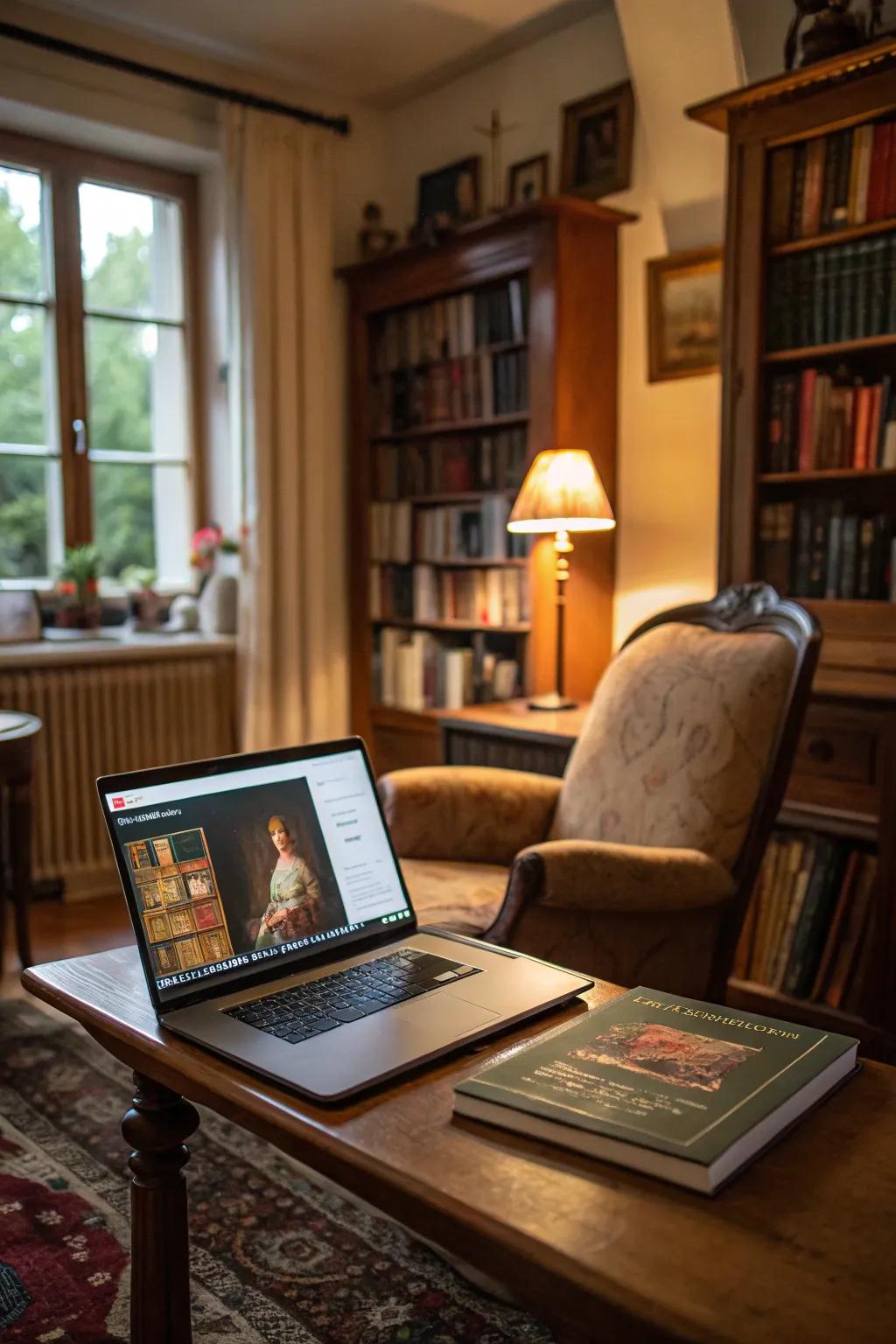 Submerge into the profundities of art chronicle with an absorbing internet curriculum.