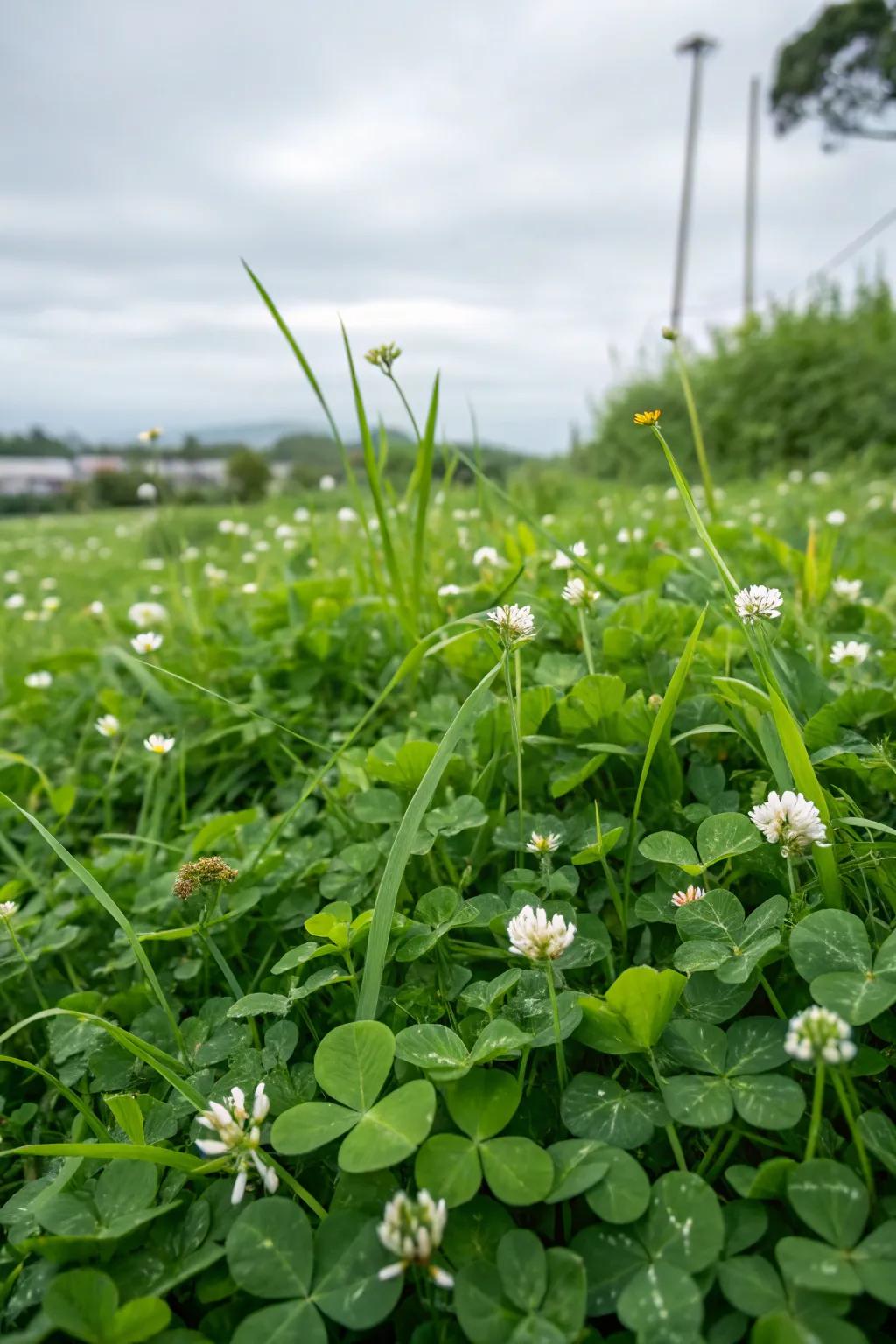 Trifolium lawns are low-maintenance and environmentally considerate.