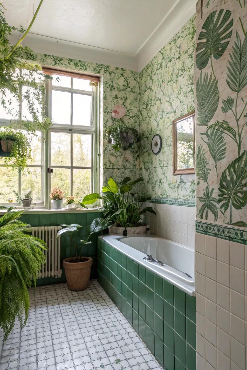 A flora subject conveys freshness and tranquility.
