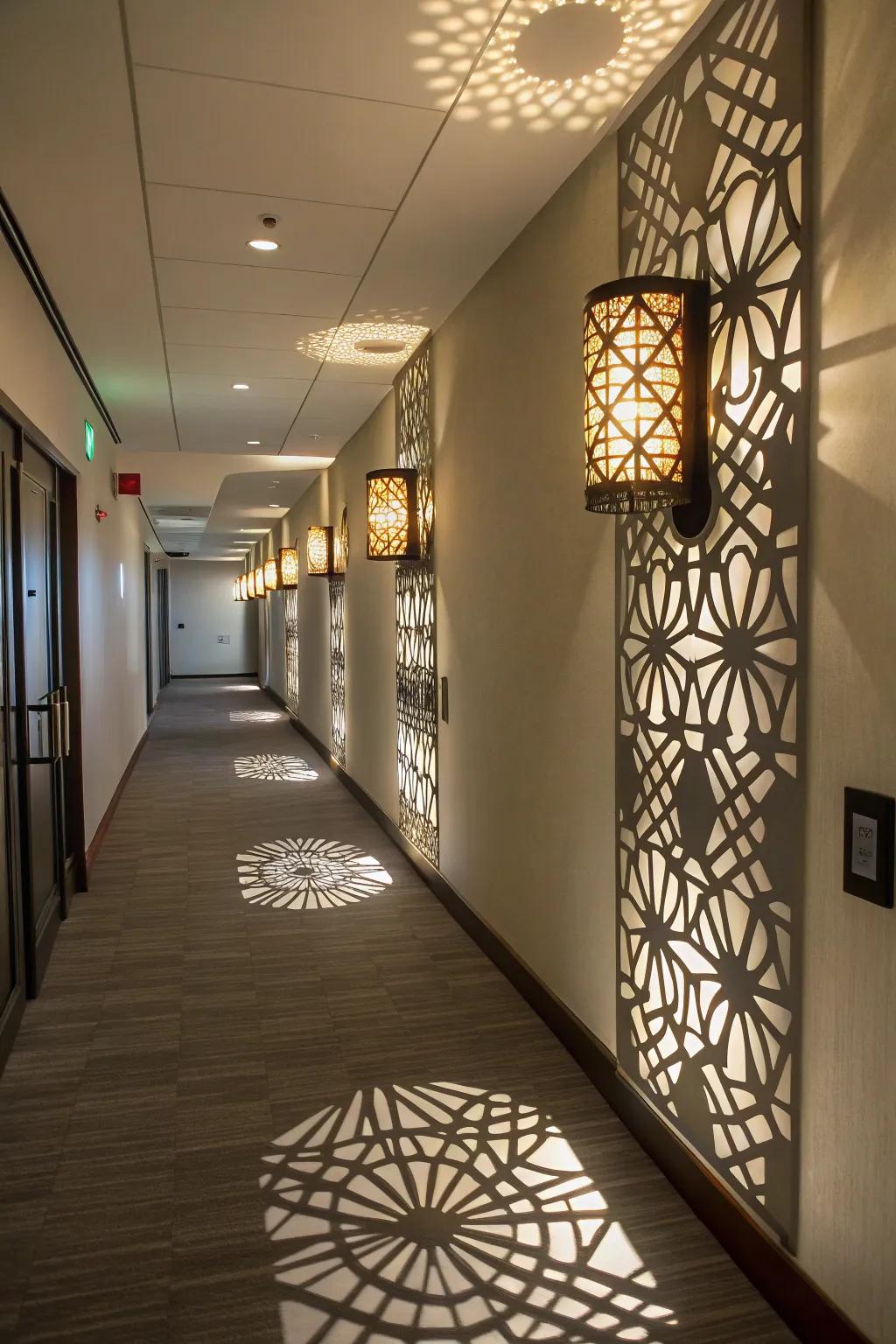 Geometric components contribute to dramatic visual appeal.