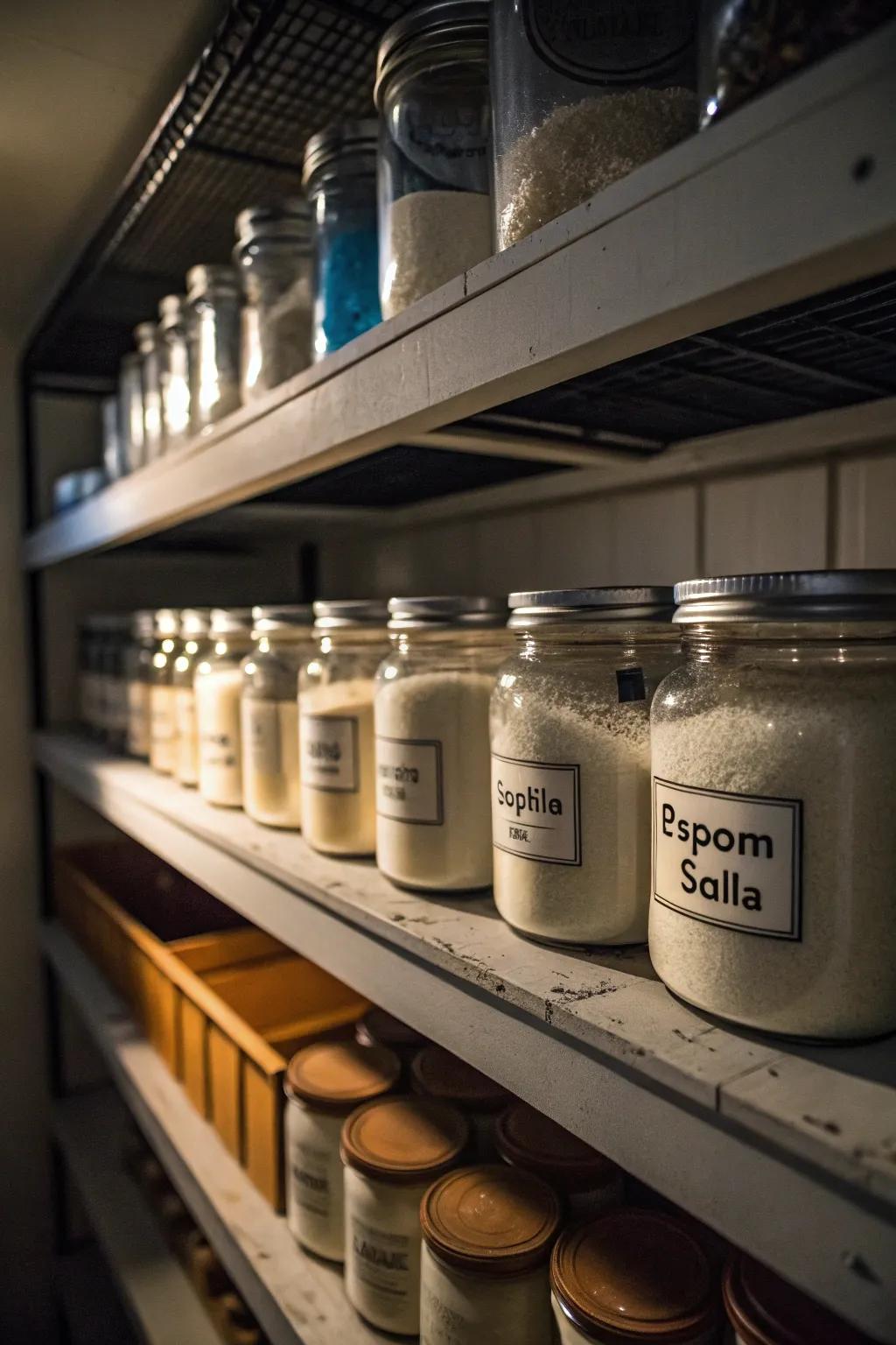Optimal dark and cool storage for preserving Revitalizing salts