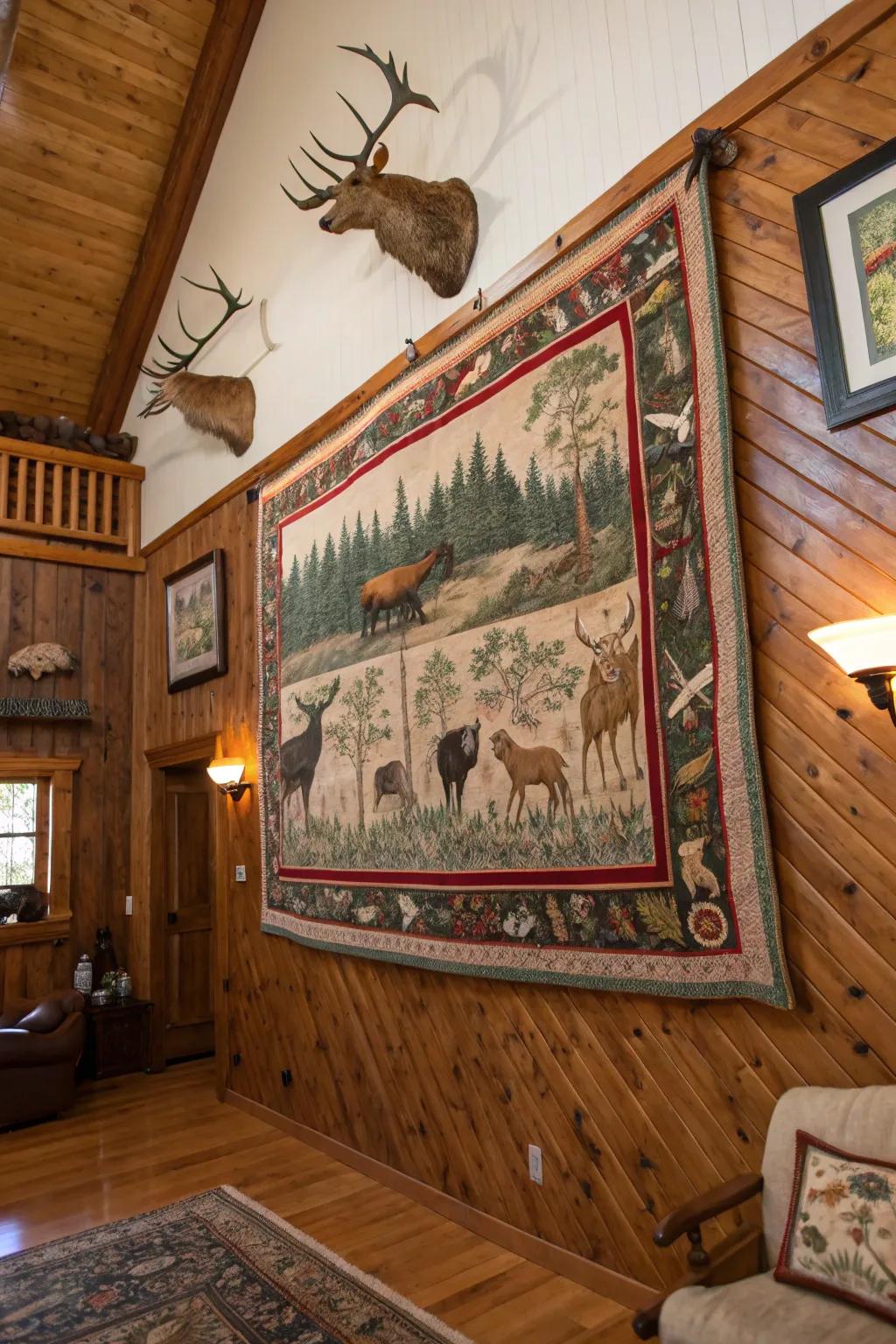 Tapestries introduce texture and visual interest to your walls.