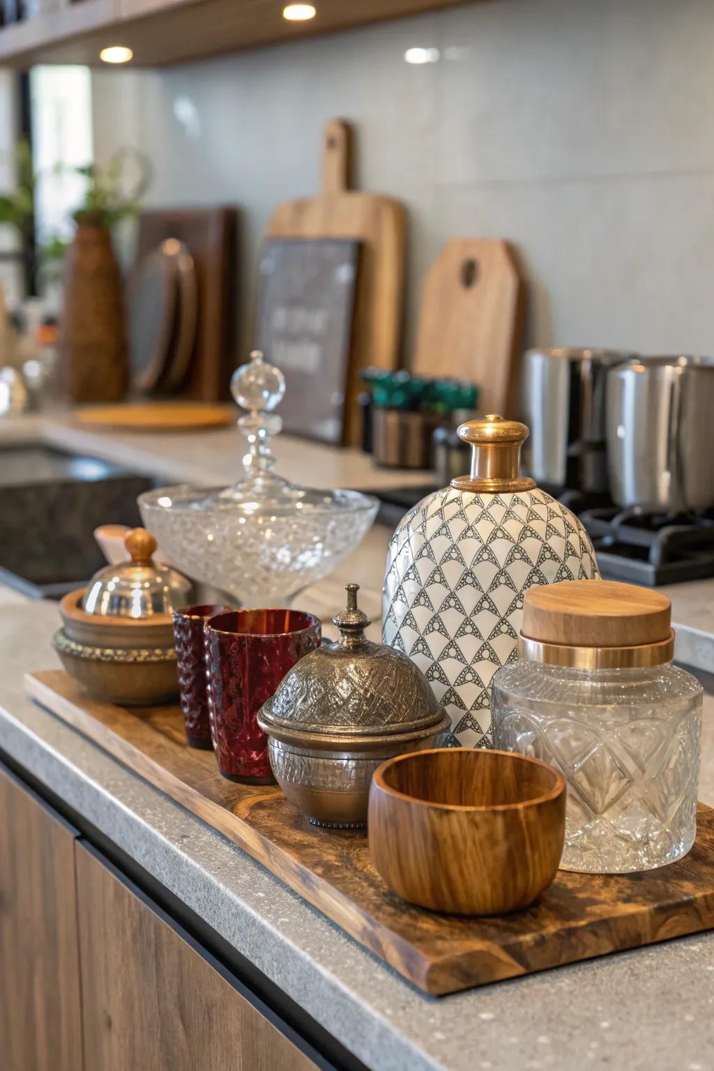 Texture mixing amplifies profundity and fascination within your tableau.