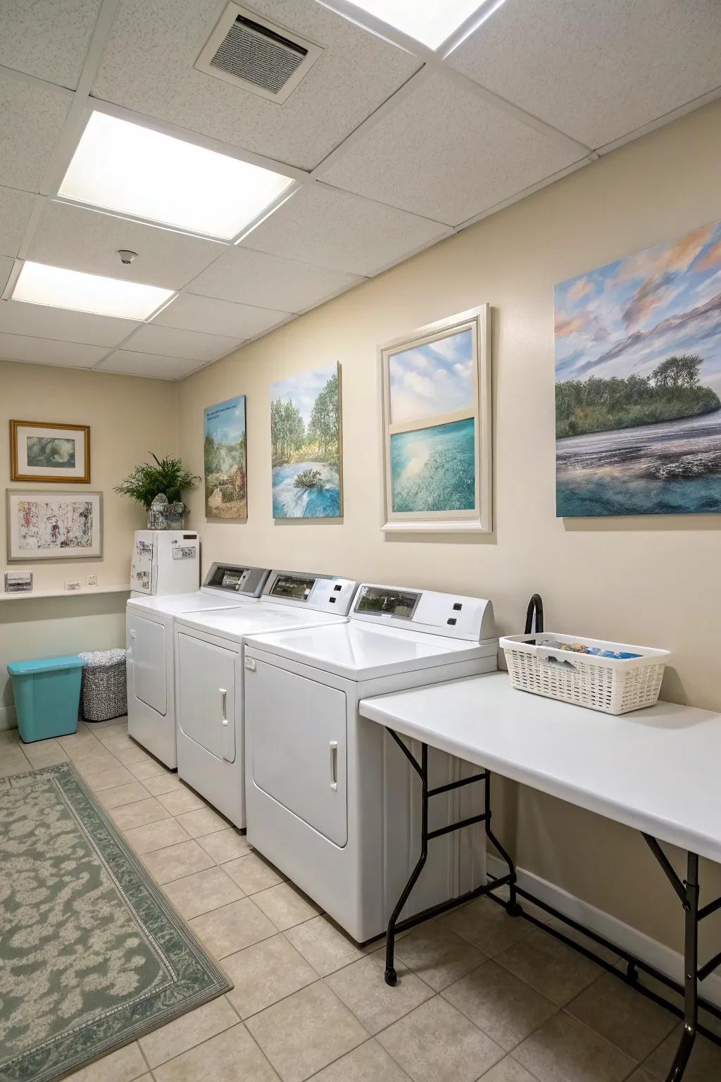 Customize your area with meaningful art.