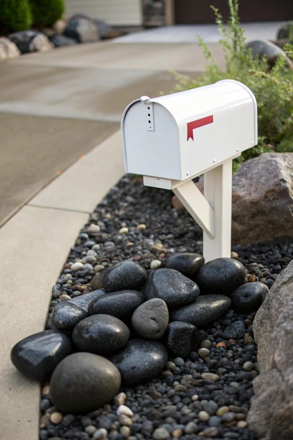 Minimalist stone designs provide a sleek, contemporary appeal.