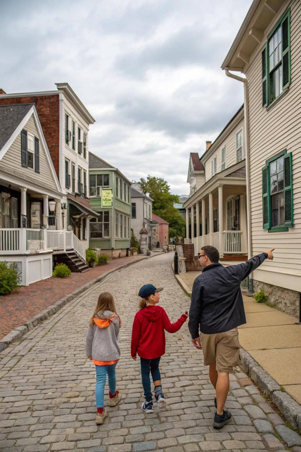 Uncovering history together in a scenic Maine town.